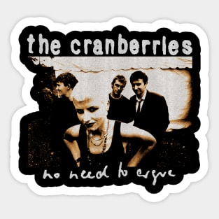 Vintage The Cranberries Sticker